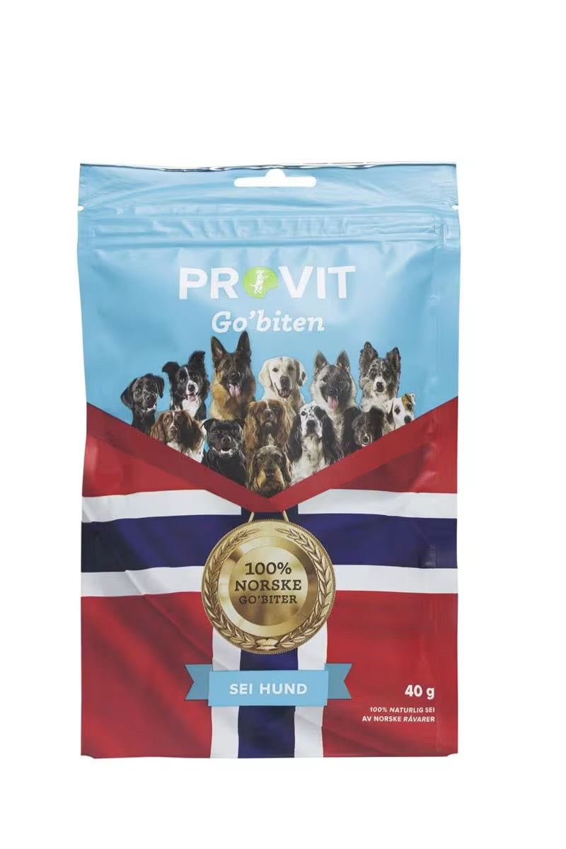 Provit Frysetørket Sei - 40g